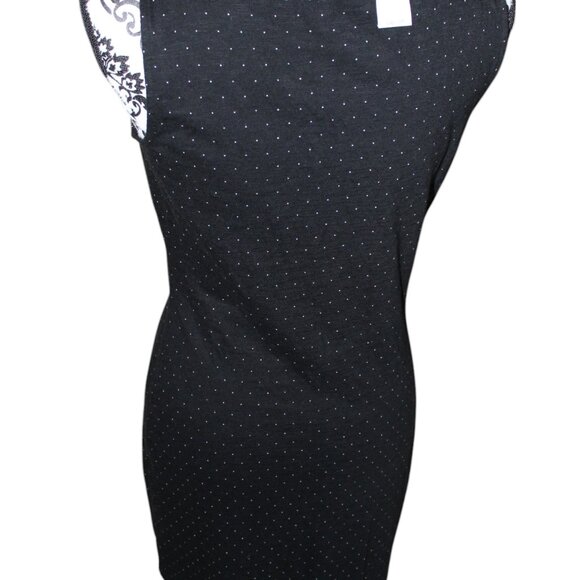 Gap Black Dress With White Dots Swiss Polka Size S Small NWT's - Picture 9 of 11
